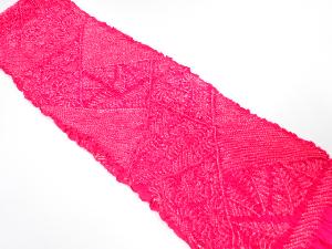 正絹　振袖用　絞り　帯揚げ